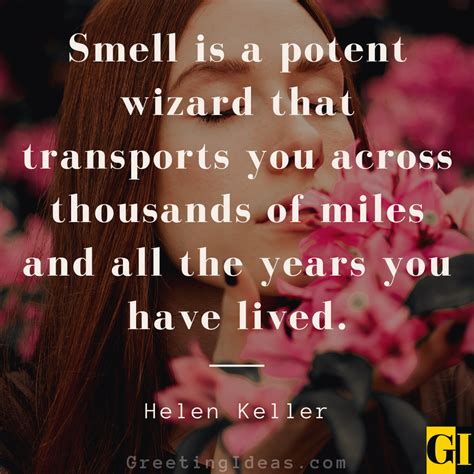 famous quotes about smell.